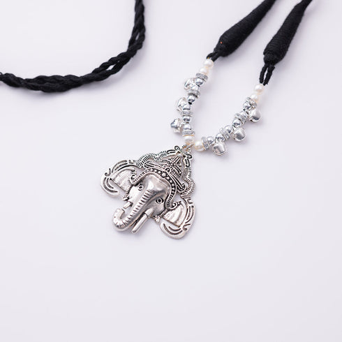 Samskara Home Lavina Metal Pendant Necklace