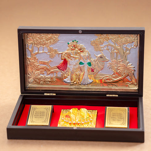 Samskara Home Radha Krishna Pocket Temple