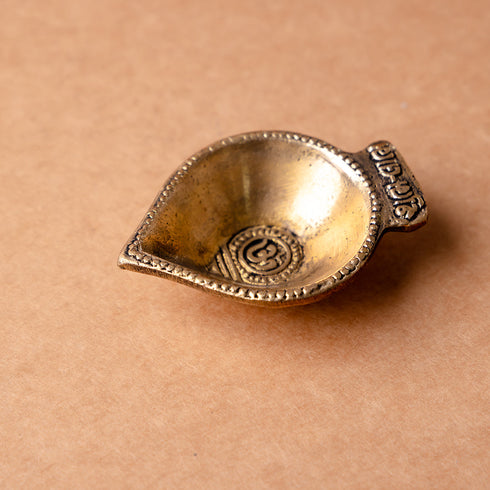 Samskara Home Upasana Brass Diya