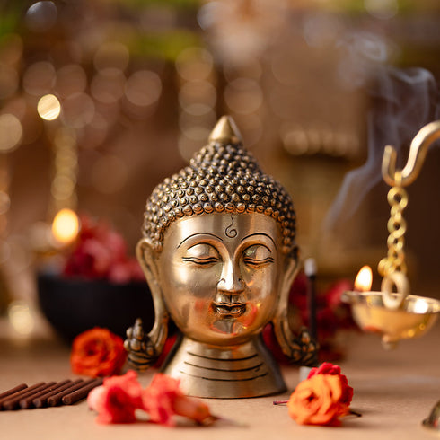 Samskara Home Nirabhra Buddha Mask