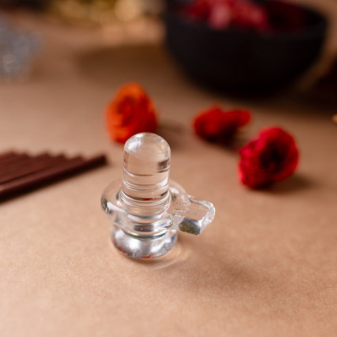 Samskara Home Sarvavyaapak Glass Shivling