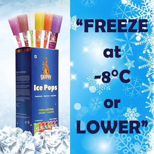 Skippi Ice Pops All Flavor Box