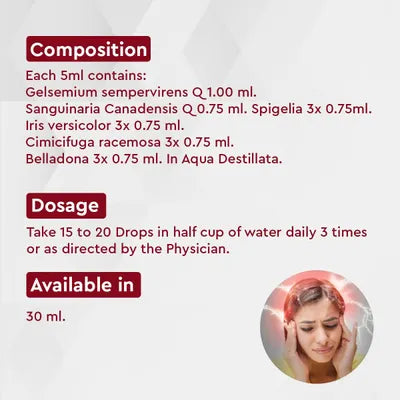 Allen A24 Migraine And Nueralgia Drop