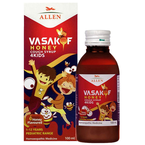 Allen Vasakof Honey Cough Syrup 4Kids