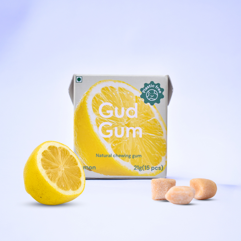 Gud Gum Lemon Chewing Gum