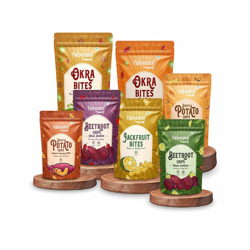 Fabeato Assorted Vegetable & Fruit Chips