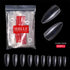 Shills Professional PKT 500pcs Almond Nail Tips Clear
