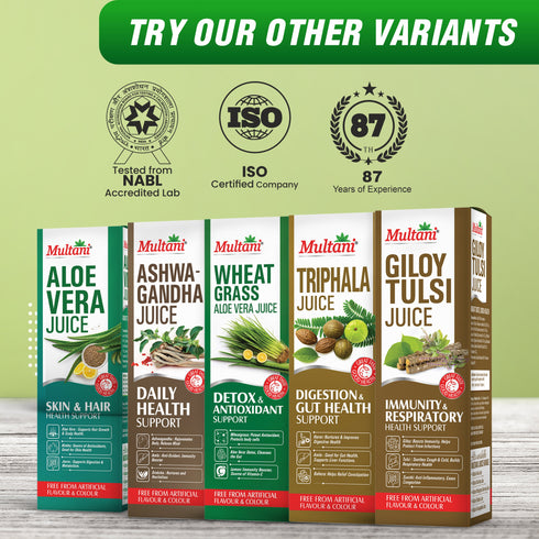 Multani Pharmaceuticals Limited Multani Amla Juice 1 Litre Pure & Natural Rich in Vitamin C Supports Immunity Digestion & Hair Health No Added Sugar