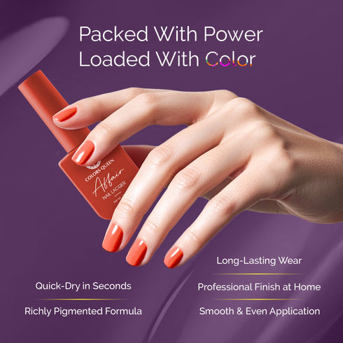 Colors Queen Nail Affair Nail Polish – Bold Colors | 13ml
