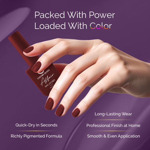 Colors Queen Nail Affair Nail Polish – Bold Colors | 13ml