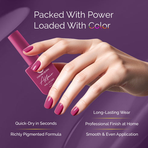 Colors Queen Nail Affair Nail Polish – Bold Colors | 13ml