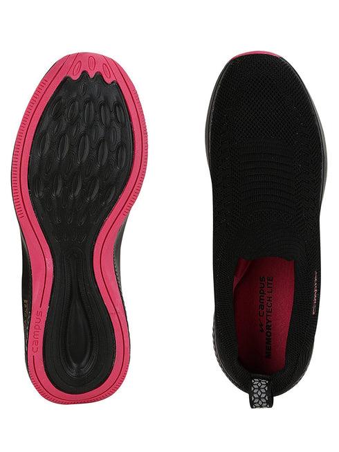 Campus ANNIE Black Womens Walking Shoes