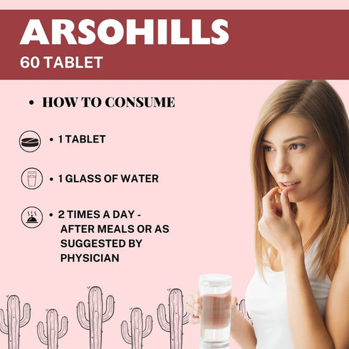 Herbal Hills Ayurveda Arsohills Tablets