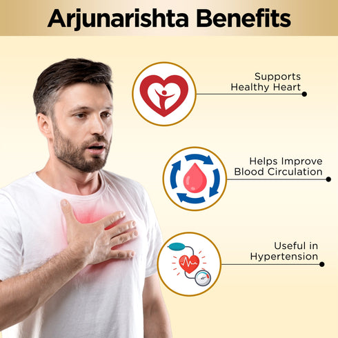 Multani Pharmaceuticals Limited Multani Ayurvedic Arjunarishta Syrup Helpful in Maintaining Wellness of Heart Helps in Management of Blood Pressure