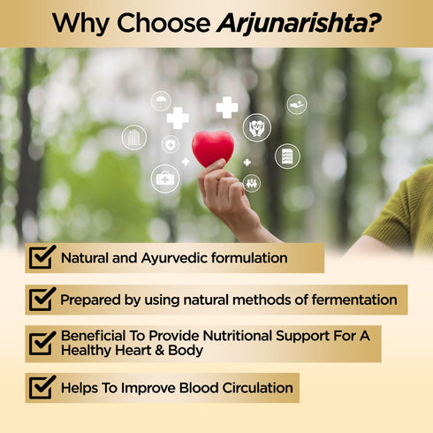 Multani Pharmaceuticals Limited Multani Ayurvedic Arjunarishta Syrup Helpful in Maintaining Wellness of Heart Helps in Management of Blood Pressure