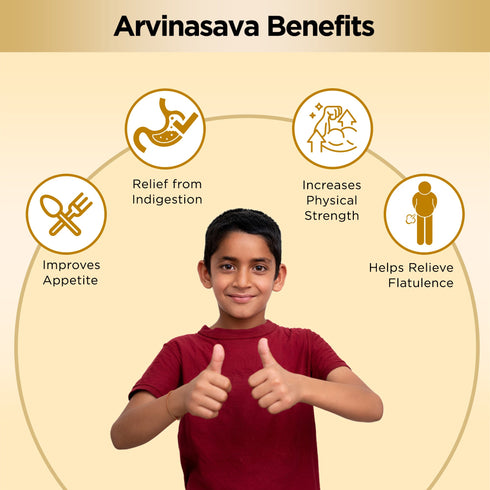 Multani Pharmaceuticals Limited Multani Ayurvedic Arvindasava Syrup Ayurvedic Paediatric Remedy Relives Excess Gas Flatulence