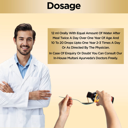 Multani Pharmaceuticals Limited Multani Ayurvedic Arvindasava Syrup Ayurvedic Paediatric Remedy Relives Excess Gas Flatulence