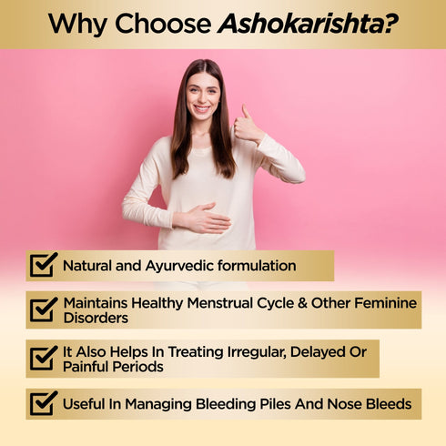 Multani Pharmaceuticals Limited Multani Ayurvedic Ashokarishta Syrup For Women For All Kinds Of Feminine Disorders