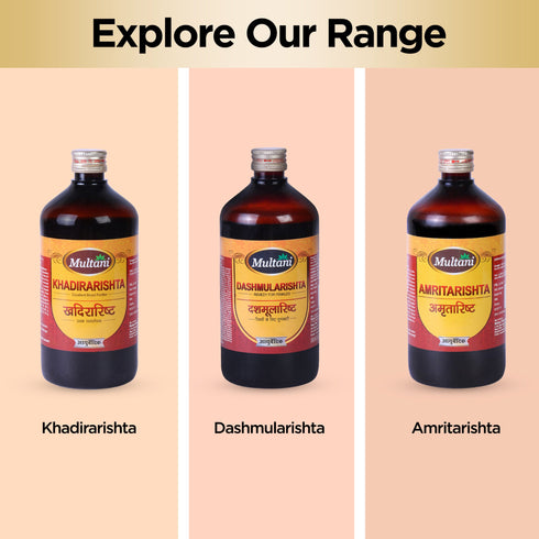 Multani Pharmaceuticals Limited Multani Ayurvedic Ashokarishta Syrup For Women For All Kinds Of Feminine Disorders