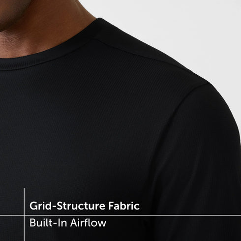 XYXX Everyday Active T-shirt - Regular Fit - Pitch Black