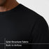 XYXX Everyday Active T-shirt - Regular Fit - Pitch Black