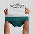 XYXX Illuminati Modal Briefs Atlantic Green