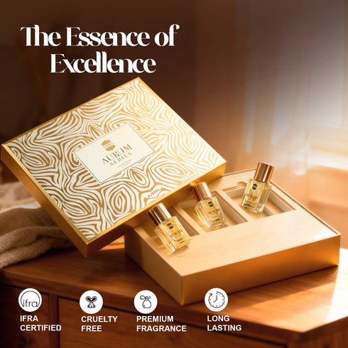 Ajmal Perfumes India Aurum Series Perfume Giftset Unisex
