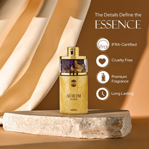 Ajmal Perfumes India Aurum Elixir Perfume for Unisex