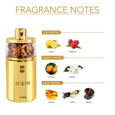 Ajmal Perfumes India AURUM Perfume for Women