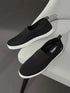 Campus AXTO Black Mens Walking Shoes