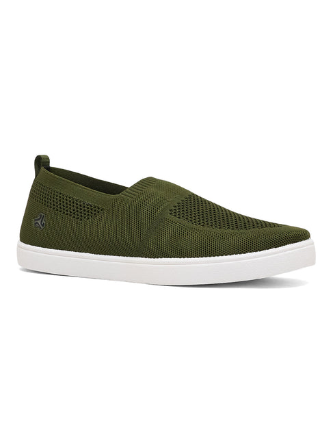 Campus AXTO Olive Mens Walking Shoes