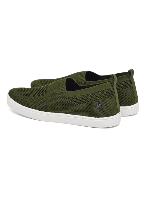 Campus AXTO Olive Mens Walking Shoes