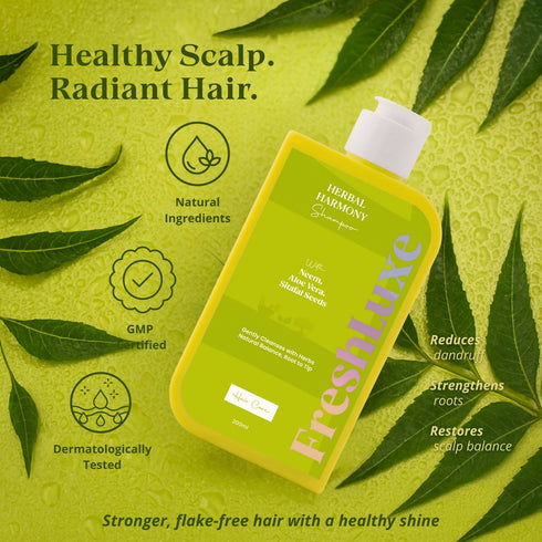 FreshLuxe Herbal Harmony Shampoo