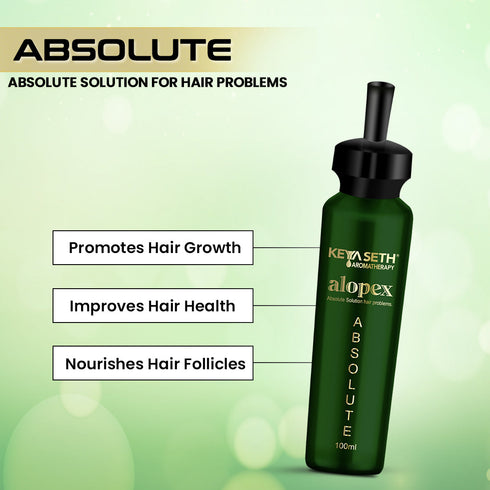 Keya Seth Aromatherapy Alopex Absolute, for Acute Hair Fall & Hair Growth Water Based Solution