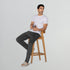 XYXX Ace Modal-Cotton Lounge Pants Graphite Grey
