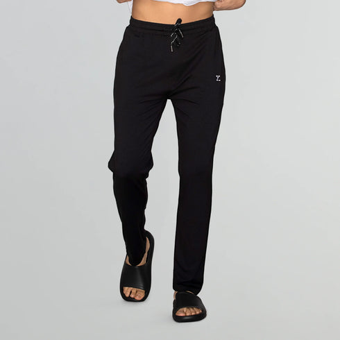 XYXX Ace Modal-Cotton Lounge Pants Pitch Black