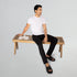 XYXX Ace Modal-Cotton Lounge Pants Pitch Black