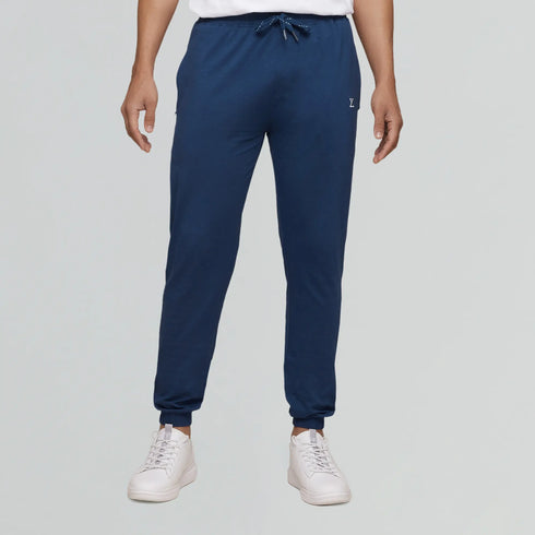 XYXX Ace Modal-Cotton Joggers Estate Blue