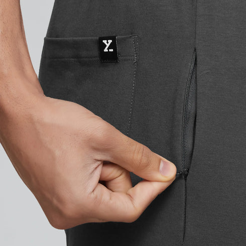 XYXX Ace Modal-Cotton Joggers Graphite Grey