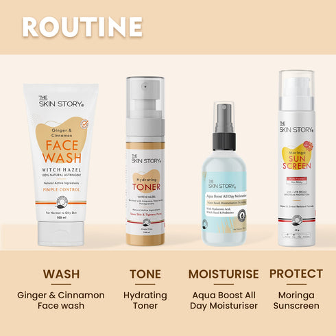 The Skin Story Pimple & Acne Control Face Wash