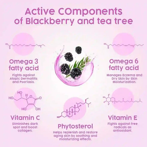 Keya Seth Aromatherapy Fresh Look Blackberry & Tea Tree Face Wash