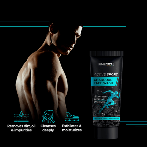 Elemnt Active Sport Charcoal Facewash