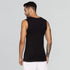 XYXX Activo Combed Cotton Gym Vest Black Knight