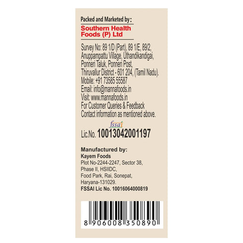 Manna Foods Rolled Oats (Jar)