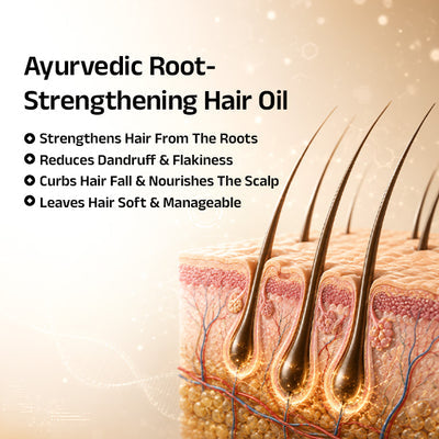 Vedix Ahuta Hair Oil With Banyan & Hibiscus