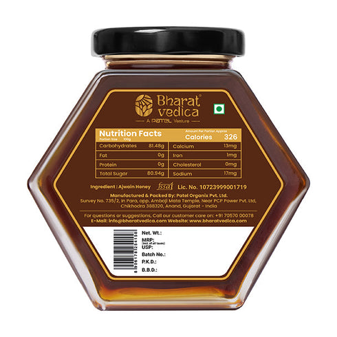 Bharat Vedica Ajwain Flower Honey Ajwain Phool Shahad