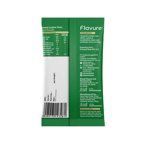 Flavure Roasted Cashew Chaat Masala