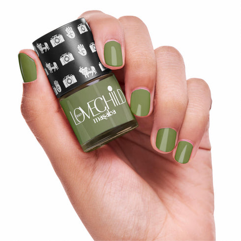 LoveChild Albela Breathable Leafy Green Glossy Nail Paint
