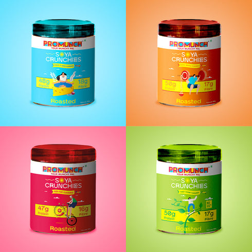 PROMUNCH Variety Pack Protein Crunchies