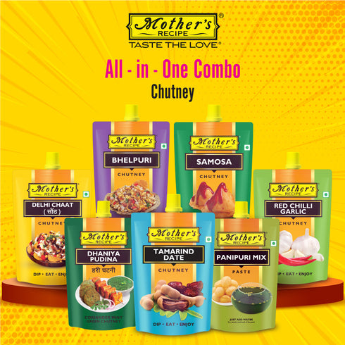Mothers Recipe All in one Chutney Combo
